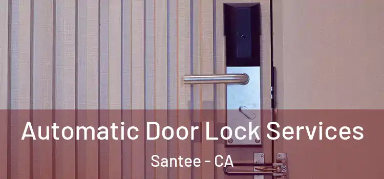 Automatic Door Lock Services Santee - CA