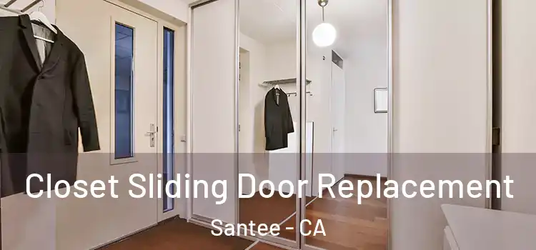 Closet Sliding Door Replacement Santee - CA