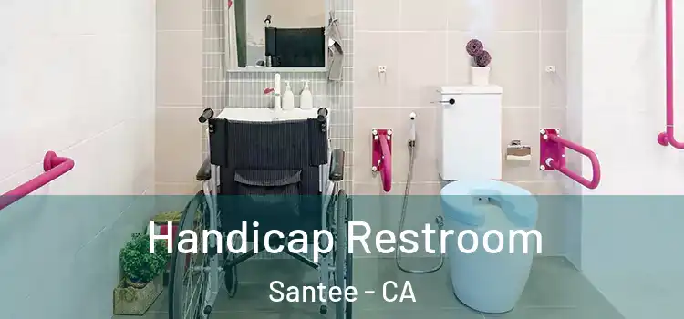 Handicap Restroom Santee - CA
