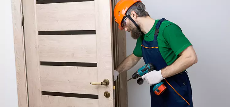 Replace Internal Door Handle with Lock Santee