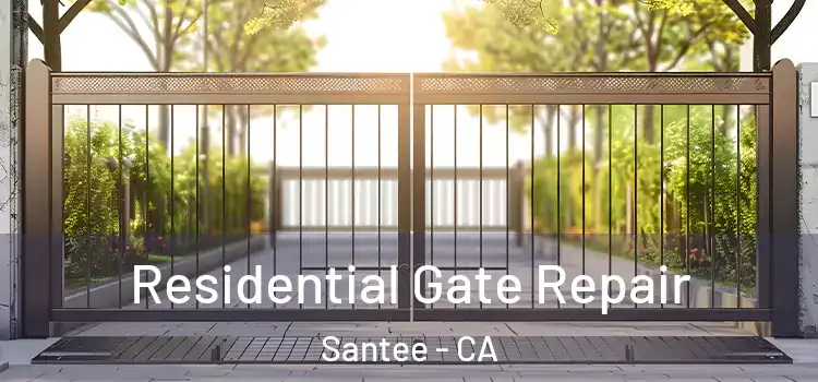 Residential Gate Repair Santee - CA