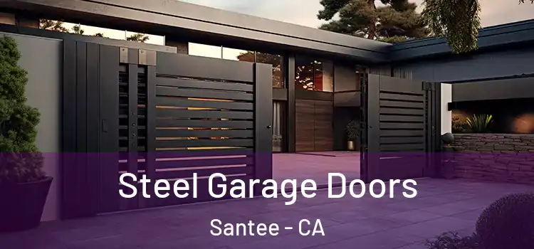 Steel Garage Doors Santee - CA